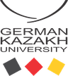 Kazakh-German University logo